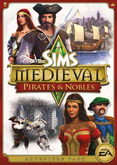 Los Sims Medieval Piratas Y Caballeros Disco De Aventuras Pc